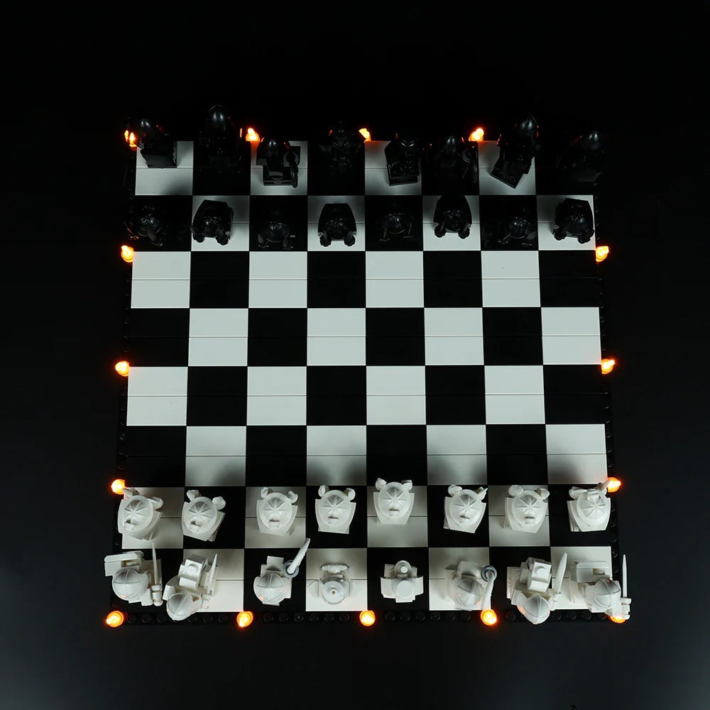 Hogwarts Wizard's Chess 76392 LED Light Kit – Building Block Lighting | Power Brickz™