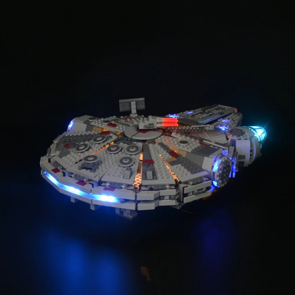 Star Wars Millennium Falcon 75105 LED Light Kit – Building Block Lighting | Power Brickz™