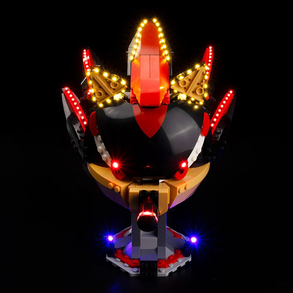 Shadow The Hedgehog 77000 LED Light Kit – Building Block Lighting | Power Brickz™
