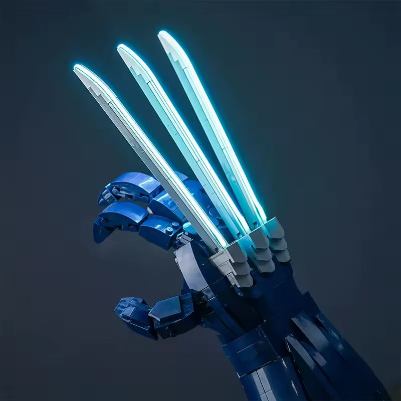 Wolverine's Adamantium Claws 76250 LED Light Kit – Building Block Lighting | Power Brickz™