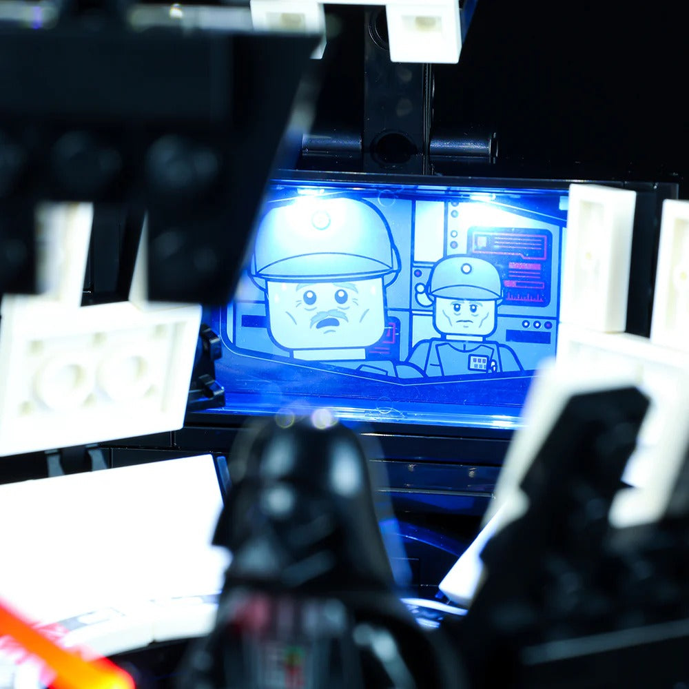 Darth Vader Meditation Chamber 75296 LED Light Kit – Building Block Lighting | Power Brickz™