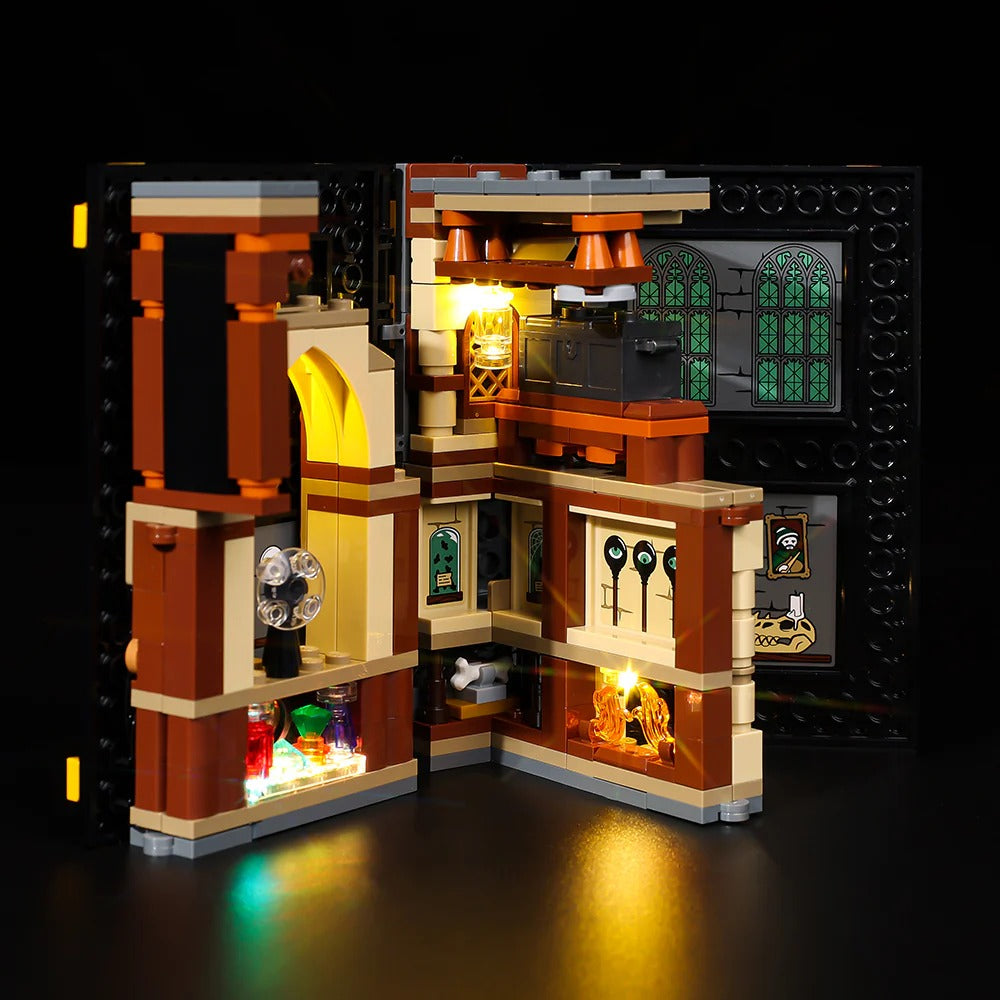 Hogwarts Moment: Defense Class 76397 LED Light Kit – Building Block Lighting | Power Brickz™