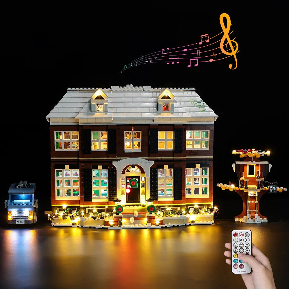Home Alone 21330 LED Light Kit – Building Block Lighting | Power Brickz™