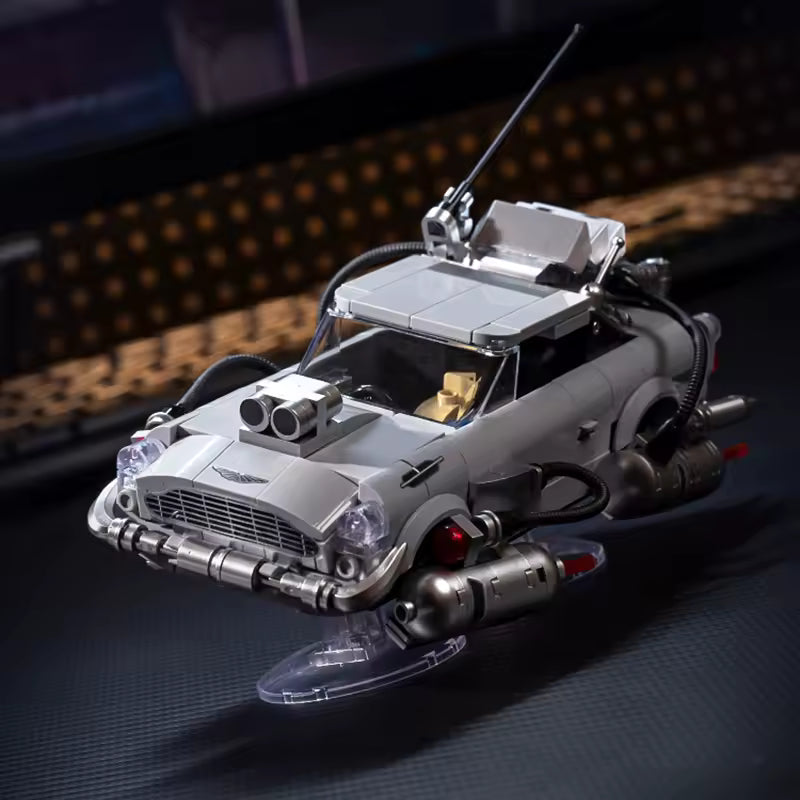 Silver Stream Soarer – brick-built display model made from building blocks
