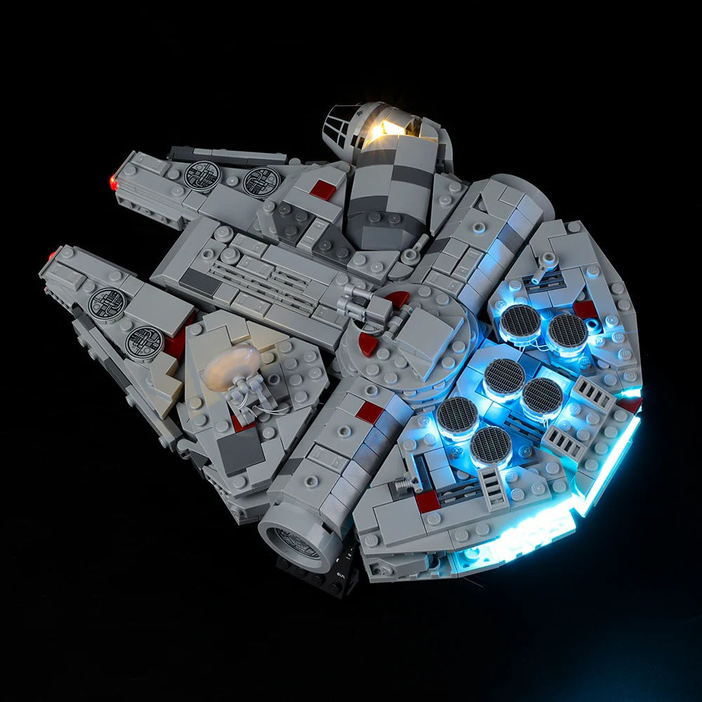 Millennium Falcon 75375 LED Light Kit – Building Block Lighting | Power Brickz™