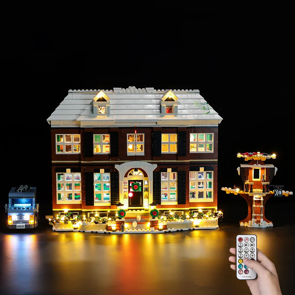 Home Alone 21330 LED Light Kit – Building Block Lighting | Power Brickz™