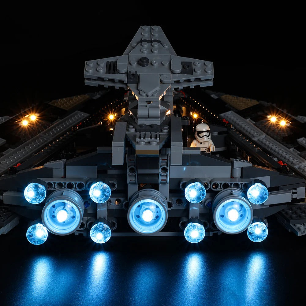 First Order Star Destroyer 75190 LED Light Kit – Building Block Lighting | Power Brickz™
