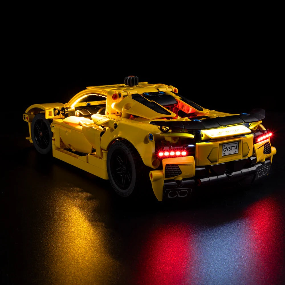 Chevrolet Corvette Stingray 42205 LED Light Kit – Building Block Lighting | Power Brickz™