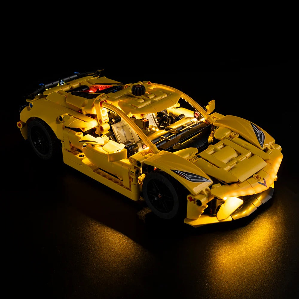 Chevrolet Corvette Stingray 42205 LED Light Kit – Building Block Lighting | Power Brickz™
