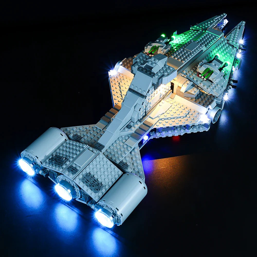 Imperial Light Cruiser 75315 LED Light Kit – Building Block Lighting | Power Brickz™
