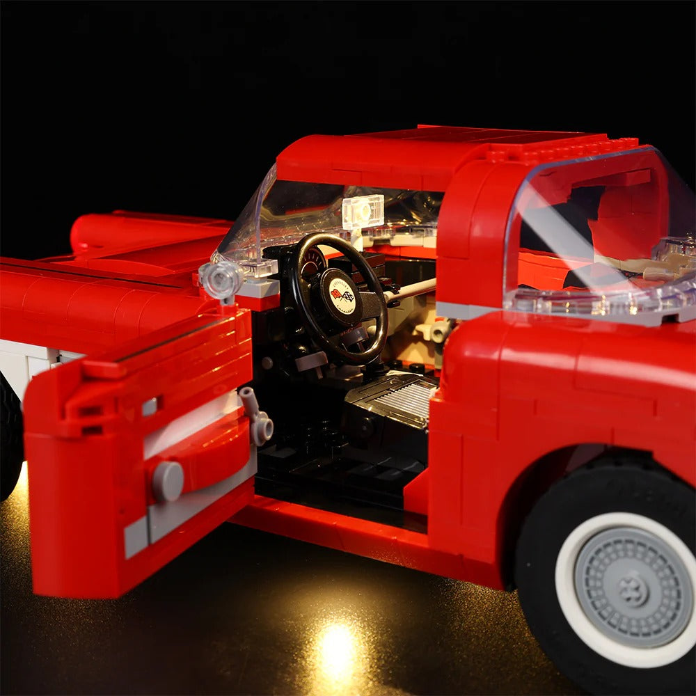 Chevrolet Corvette 1961 10321 LED Light Kit – Building Block Lighting | Power Brickz™