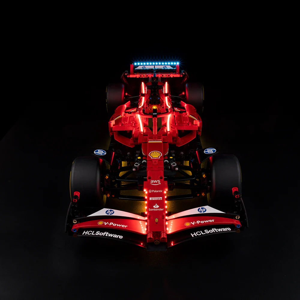 Ferrari SF-24 F1 Car 42207 LED Light Kit – Building Block Lighting | Power Brickz™