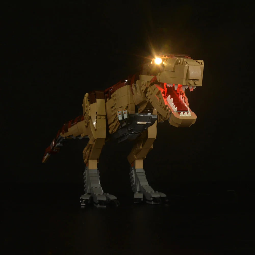 Jurassic Park: T. Rex Rampage 75936 LED Light Kit – Building Block Lighting | Power Brickz™