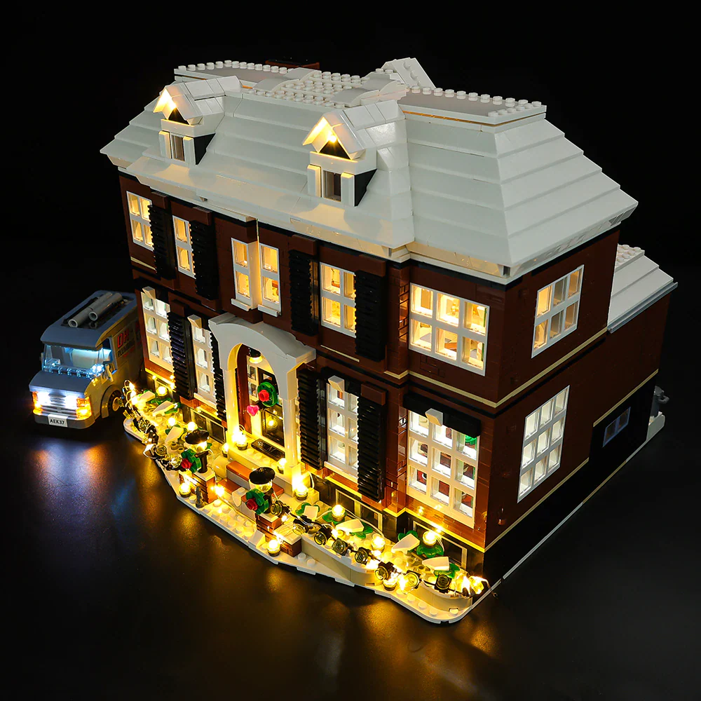 Home Alone 21330 LED Light Kit – Building Block Lighting | Power Brickz™