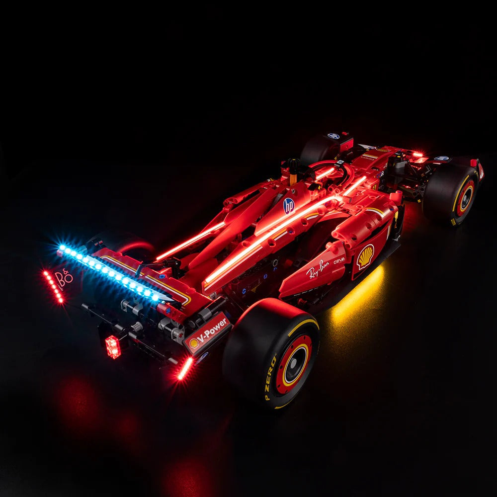 Ferrari SF-24 F1 Car 42207 LED Light Kit – Building Block Lighting | Power Brickz™