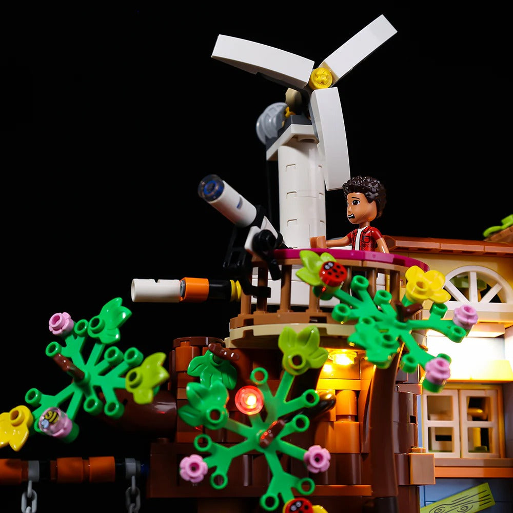 Friendship Tree House 41703 LED Light Kit – Building Block Lighting | Power Brickz™