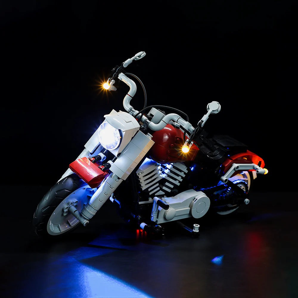Harley-Davidson Fat Boy 10269 LED Light Kit – Building Block Lighting | Power Brickz™