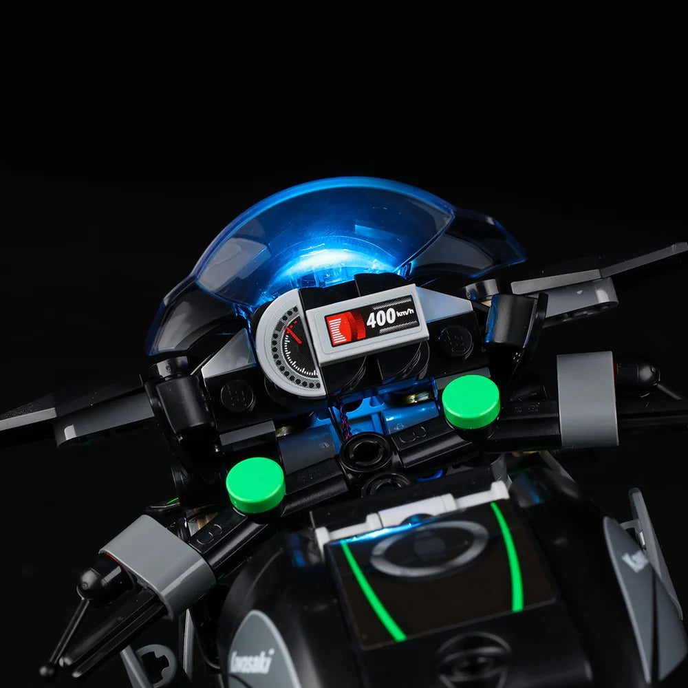 Kawasaki Ninja H2R Motorcycle 42170 LED Light Kit – Building Block Lighting | Power Brickz™