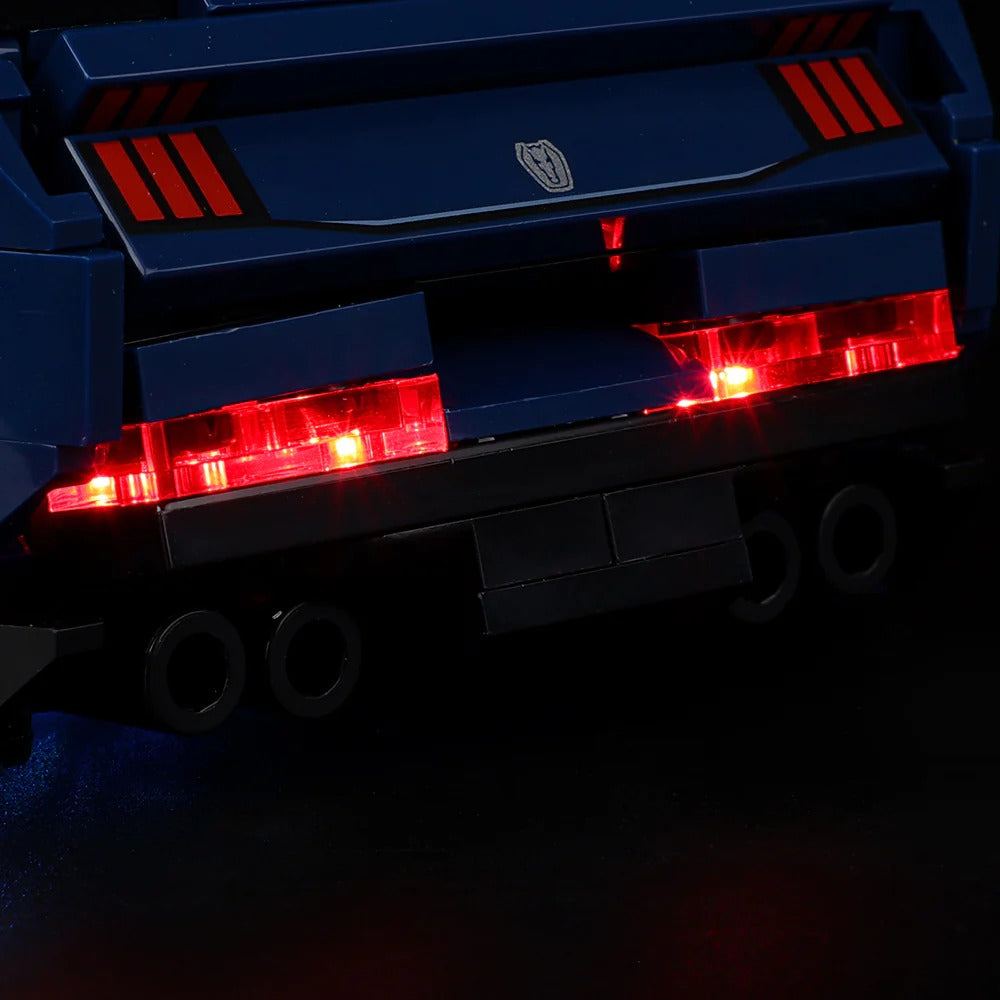 Ford Mustang Dark Horse Sports Car 76920 LED Light Kit – Building Block Lighting | Power Brickz™