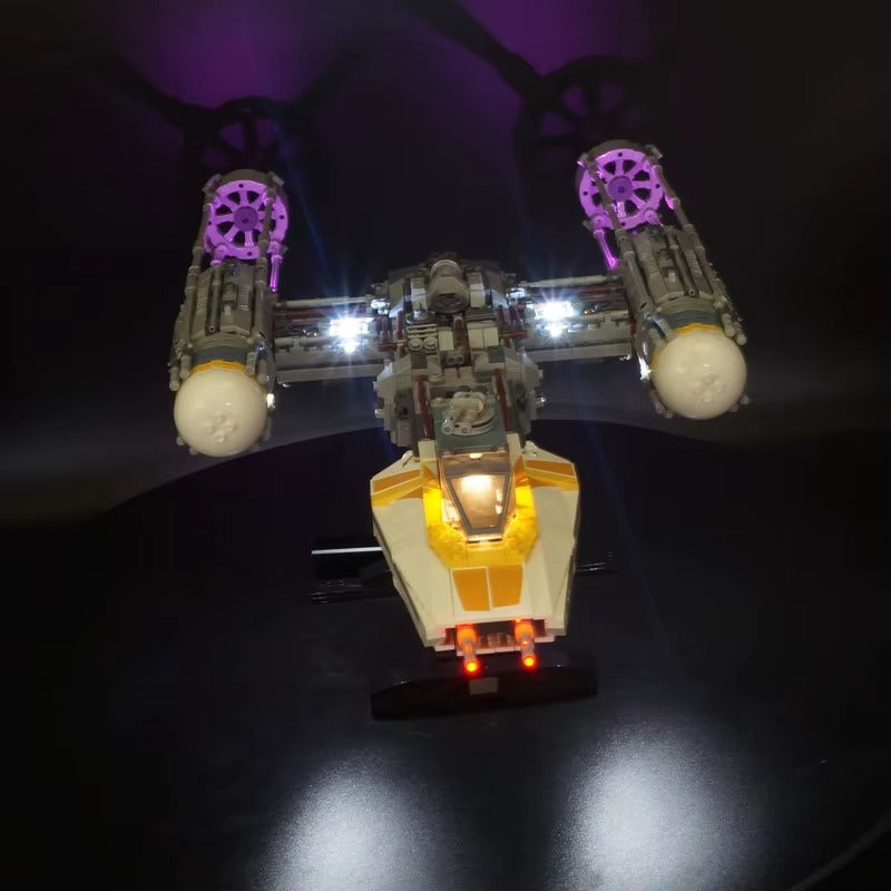 Y-Wing Starfighter 75181 LED Light Kit – Building Block Lighting | Power Brickz™