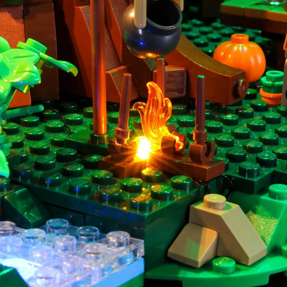 Tree House 21318 LED Light Kit – Building Block Lighting | Power Brickz™