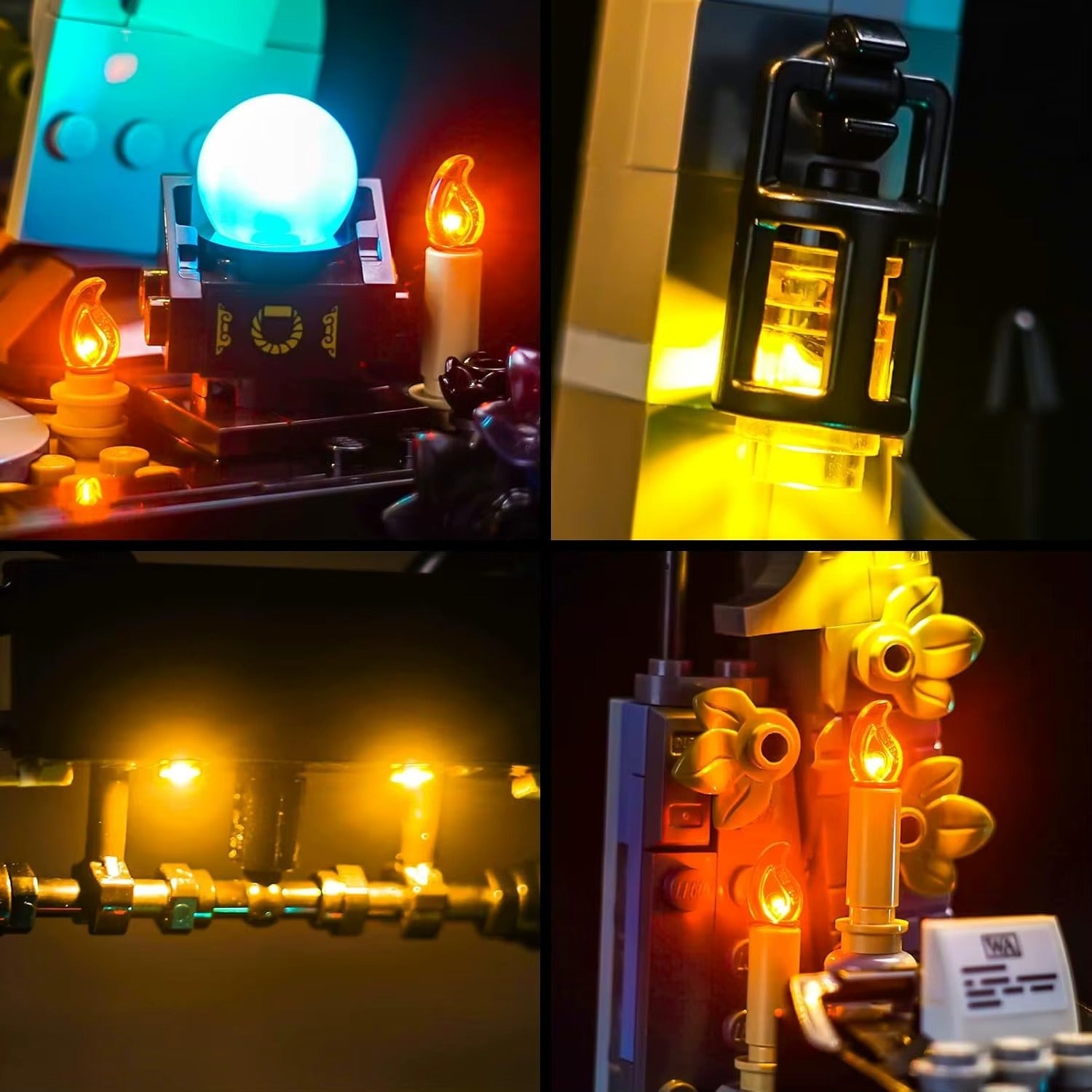 Wednesday Addams Figure 76780 LED Light Kit – Building Block Lighting | Power Brickz™