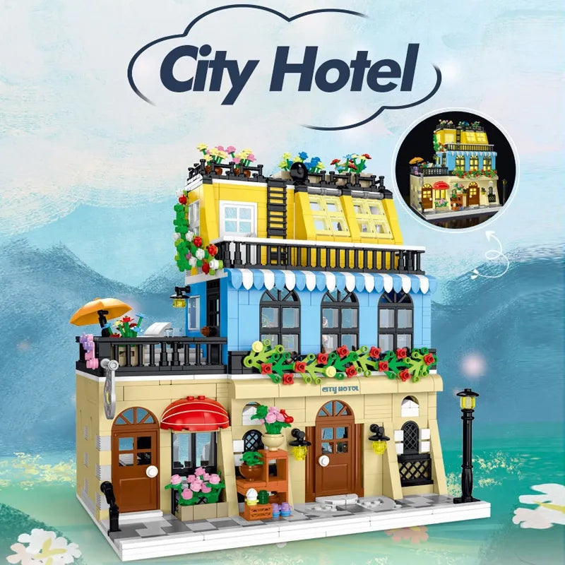 City Hotel Modular Building | 1464 Pcs