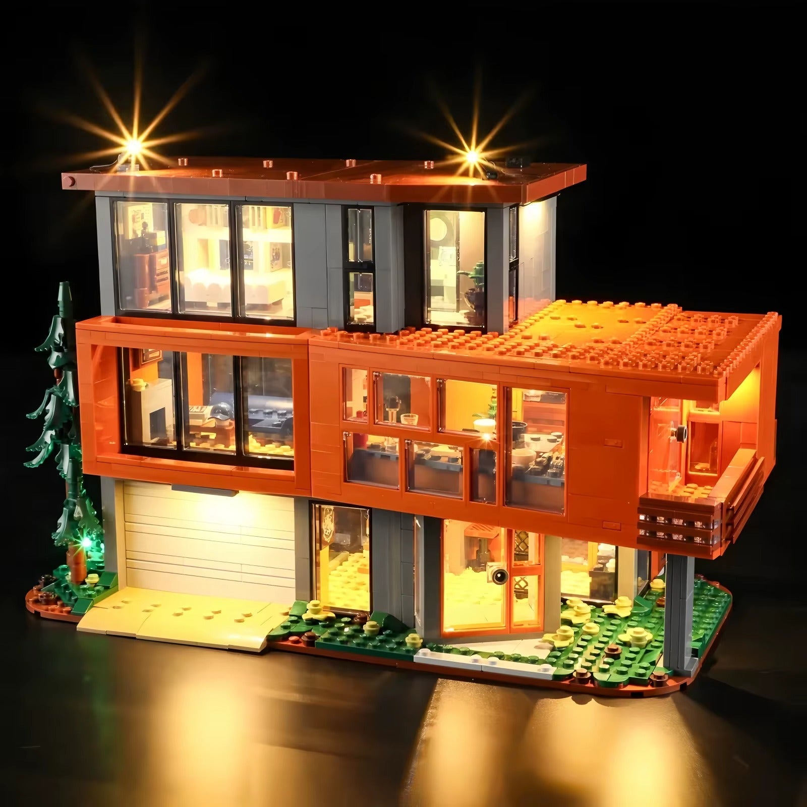 Twilight The Cullen House 21354 LED Light Kit – Building Block Lighting | Power Brickz™