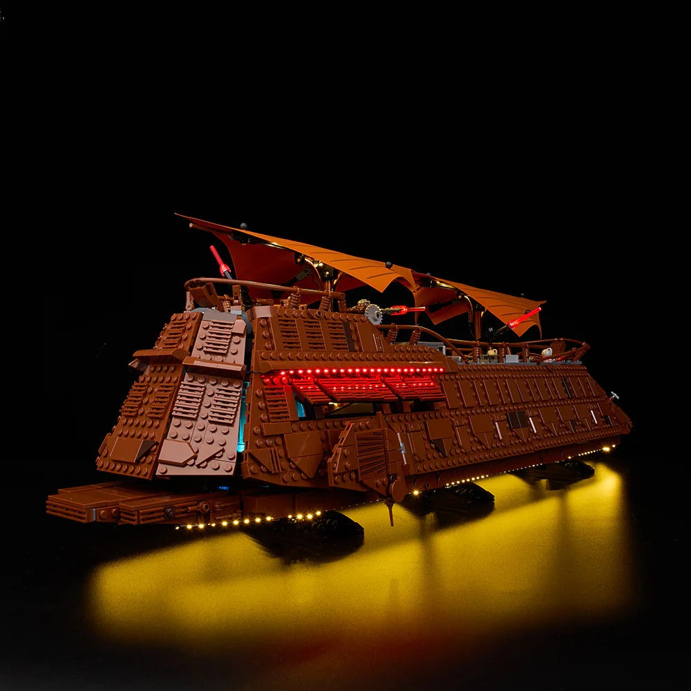 Jabba's Sail Barge 75397 LED Light Kit – Building Block Lighting | Power Brickz™
