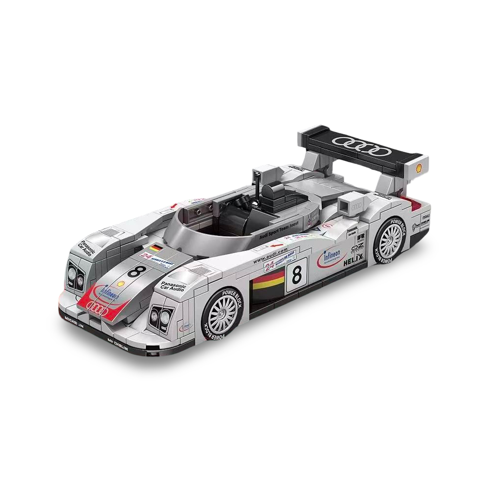 Le Mans Prototype V8 Racer - Building Blocks Set | Power Brickz