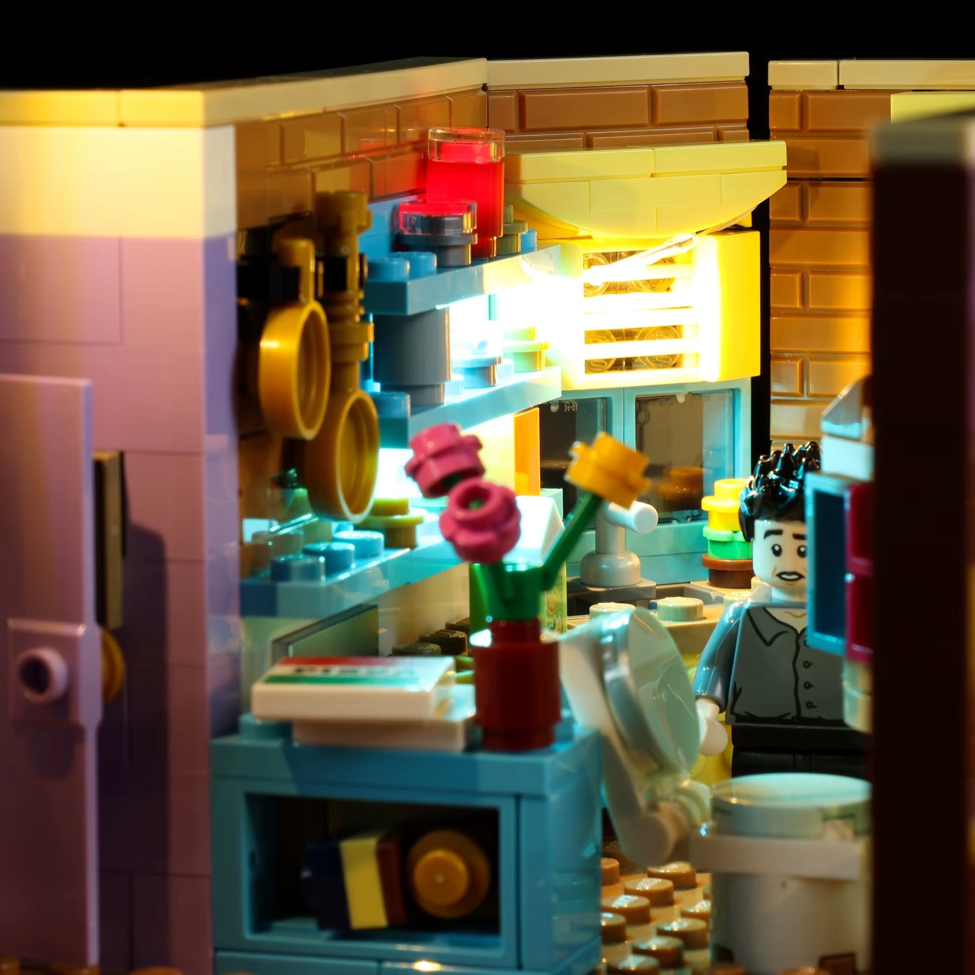 The Friends Apartments 10292 LED Light Kit – Building Block Lighting | Power Brickz™