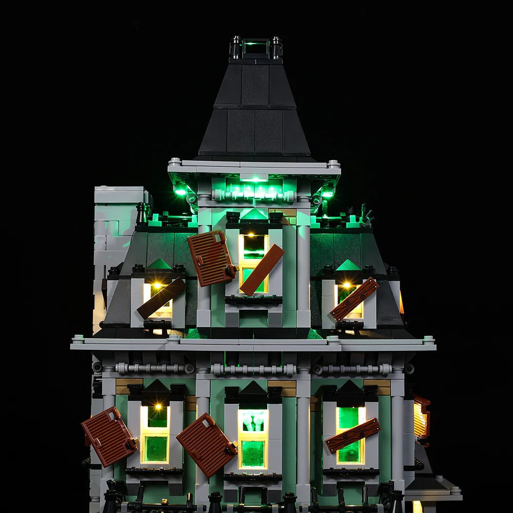 Haunted House 10228 LED Light Kit – Building Block Lighting | Power Brickz™