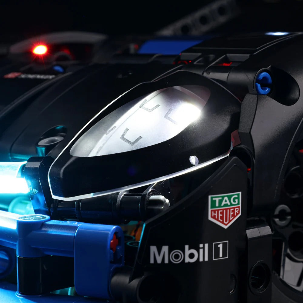 Porsche GT4 E-Performance Race Car 42176 LED Light Kit – Building Block Lighting | Power Brickz™