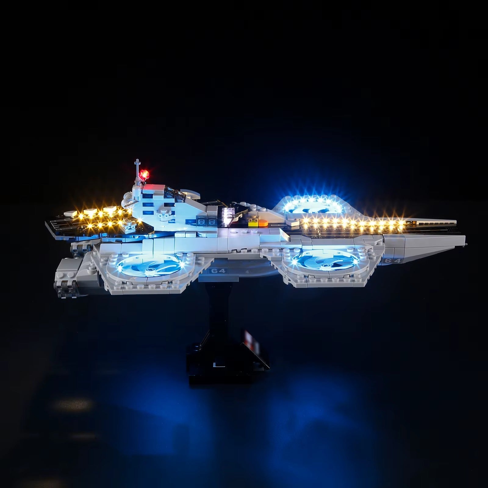 The Avengers Helicarrier 76295 LED Light Kit – Building Block Lighting | Power Brickz™