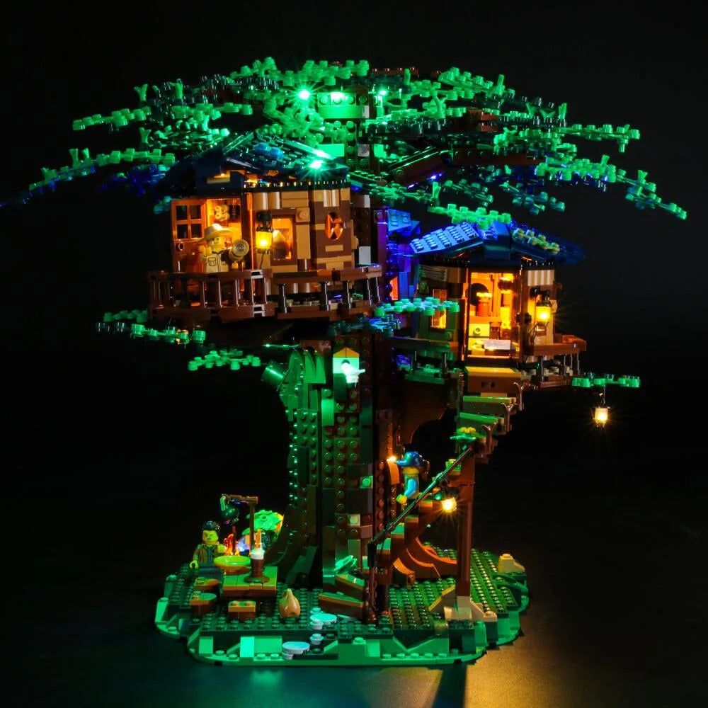 Tree House 21318 LED Light Kit – Building Block Lighting | Power Brickz™