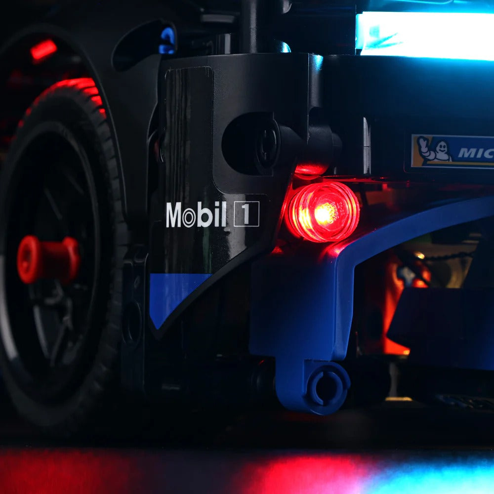 Porsche GT4 E-Performance Race Car 42176 LED Light Kit – Building Block Lighting | Power Brickz™