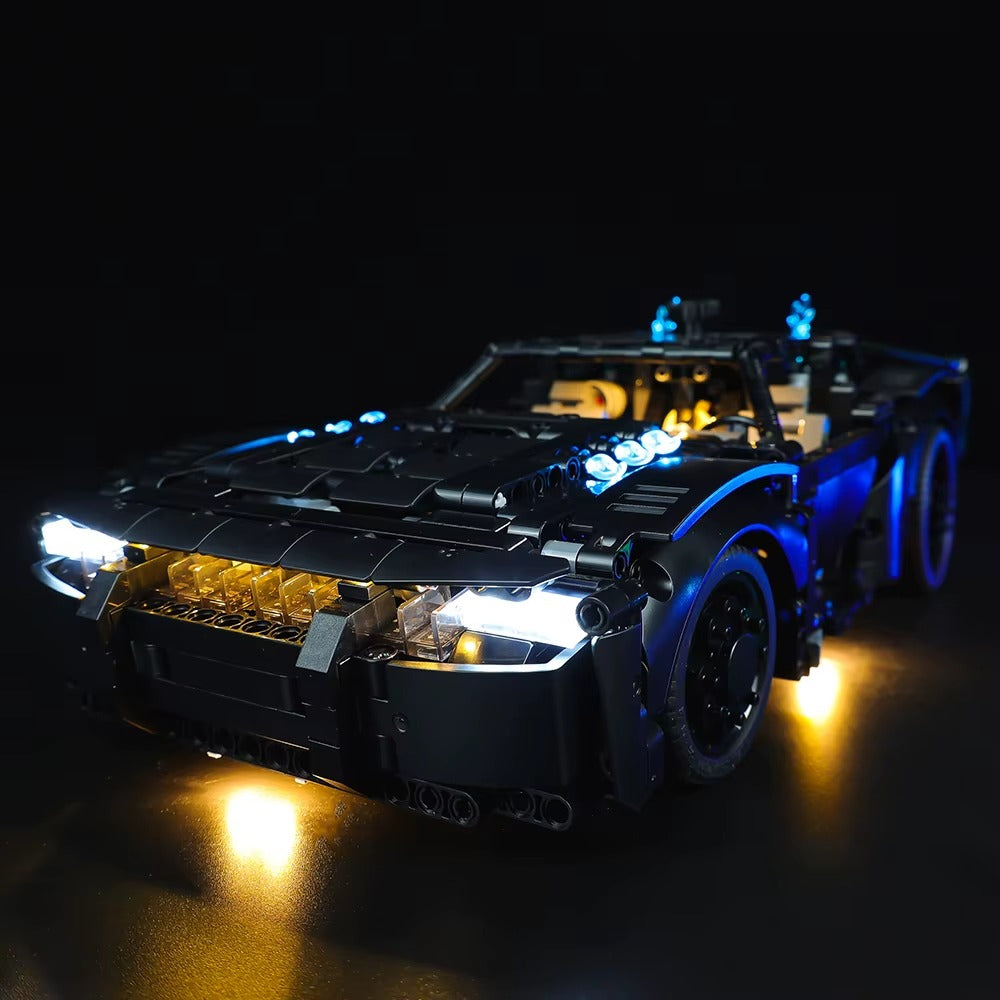 The Batman - Batmobile 42127 LED Light Kit – Building Block Lighting | Power Brickz™