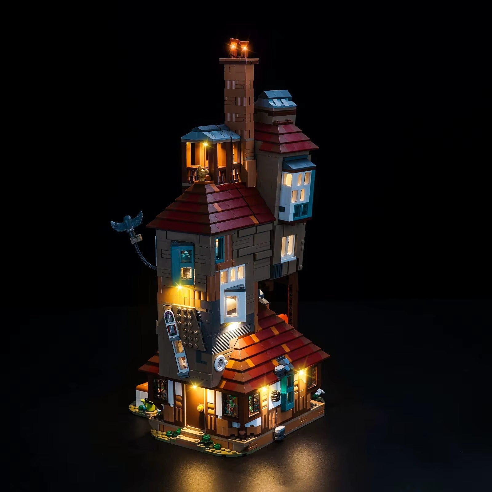 The Burrow Collectors' Edition 76437 LED Light Kit – Building Block Lighting | Power Brickz™