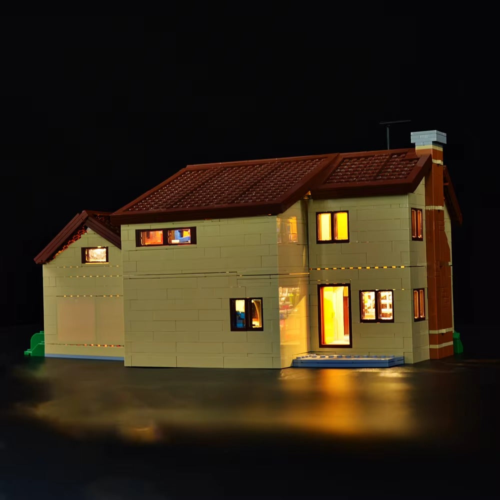 The Simpsons House 71006 LED Light Kit – Building Block Lighting | Power Brickz™