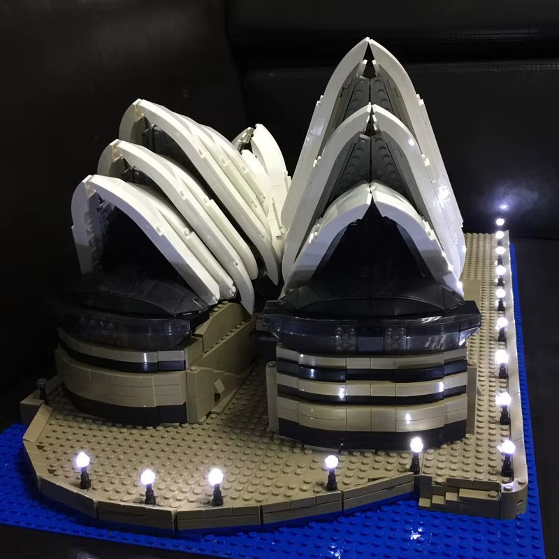Sydney Opera House 10234 LED Light Kit – Building Block Lighting | Power Brickz™