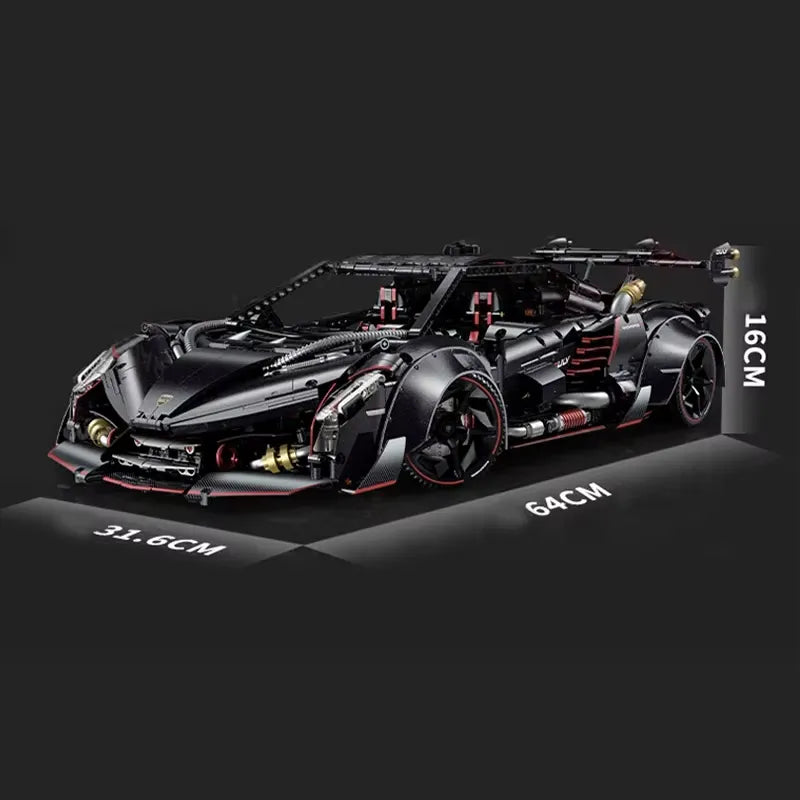 Lambo One-Offs Turbocharged  | Building Blocks Set – Power Brickz