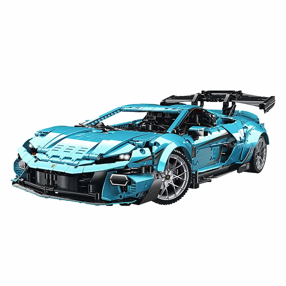 Next-Gen Italian Bull 2024 – brick-built display model made from building blocks