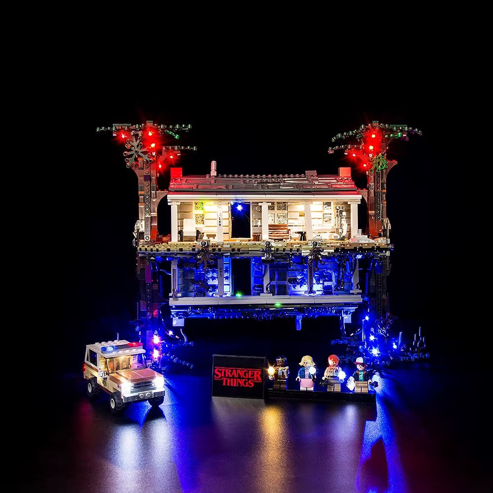 Stranger Things The Upside Down 75810 LED Light Kit – Building Block Lighting | Power Brickz™