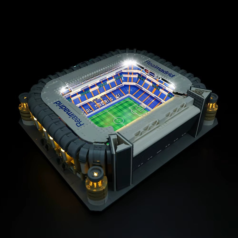 Real Madrid Santiago Bernabéu Stadium 10299 LED Light Kit – Building Block Lighting | Power Brickz™