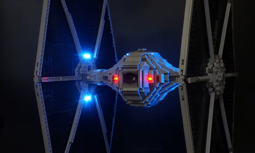 TIE Fighter 75095 LED Light Kit – Building Block Lighting | Power Brickz™