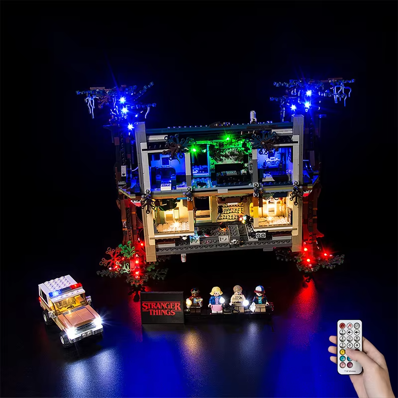 Stranger Things The Upside Down 75810 LED Light Kit – Building Block Lighting | Power Brickz™