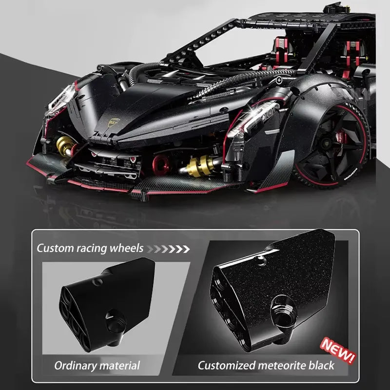 Lambo One-Offs Turbocharged  | Building Blocks Set – Power Brickz