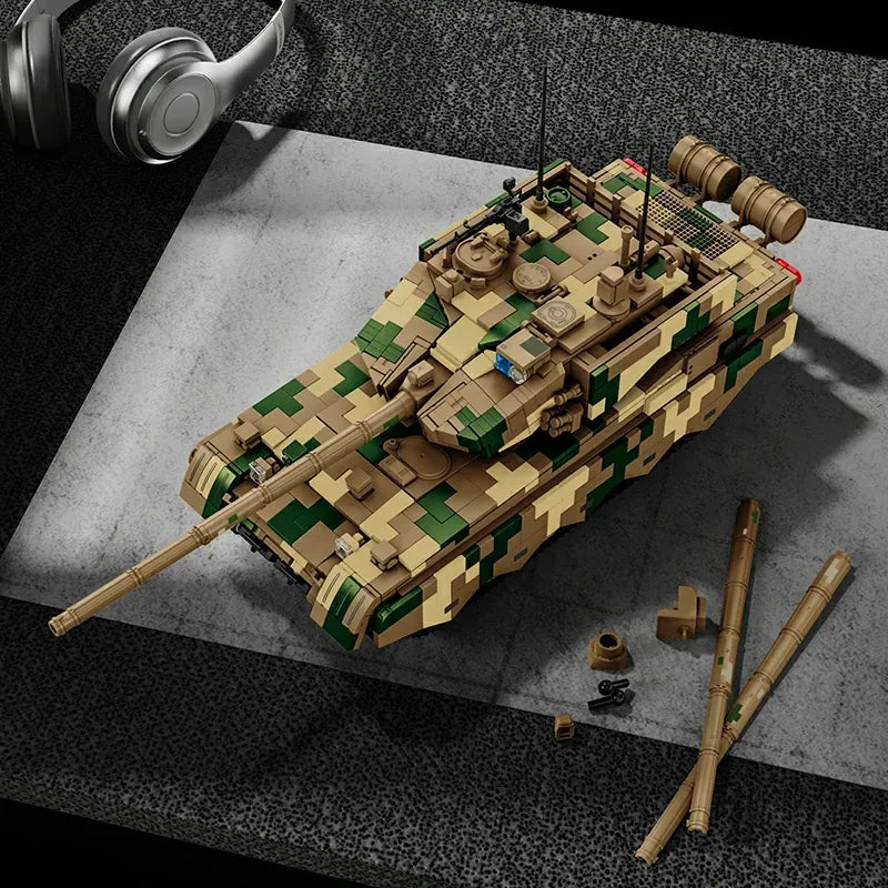 Type 99B Main Battle Tank Military | 1916 Pcs