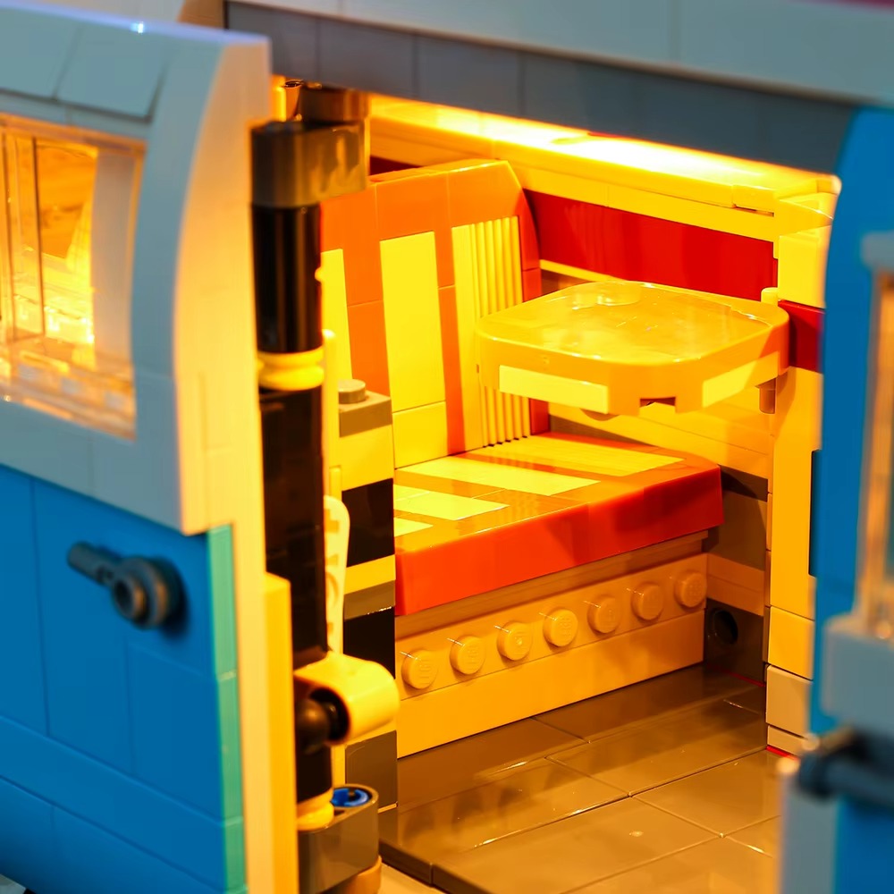 Volkswagen T2 Camper Van 10279 LED Light Kit – Building Block Lighting | Power Brickz™