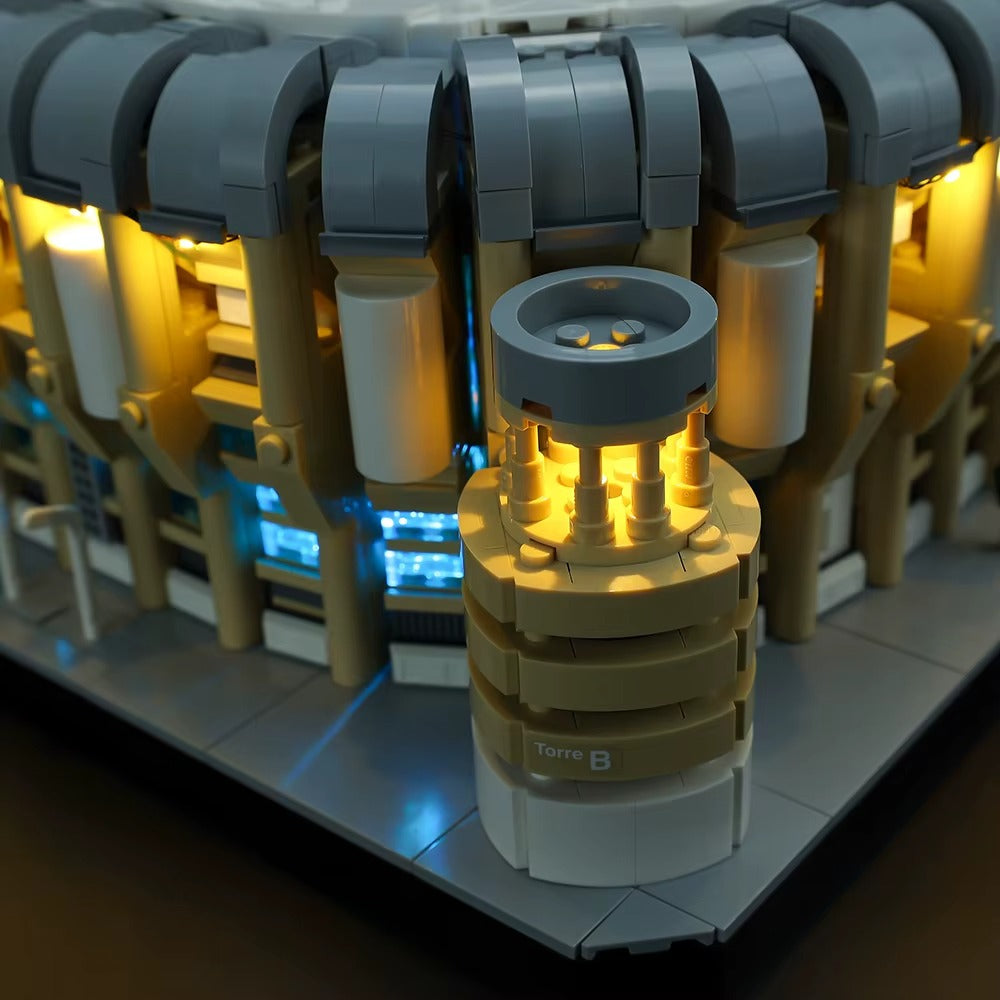 Real Madrid Santiago Bernabéu Stadium 10299 LED Light Kit – Building Block Lighting | Power Brickz™